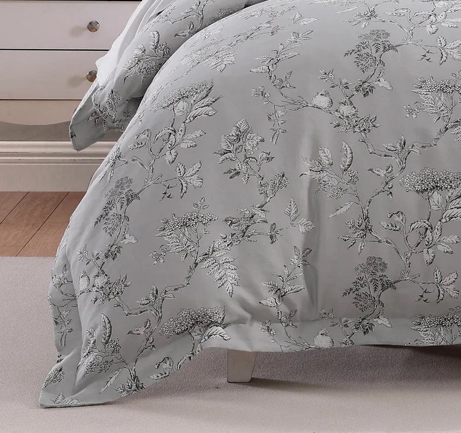 Elderwood Quilt Cover Set Range Steel