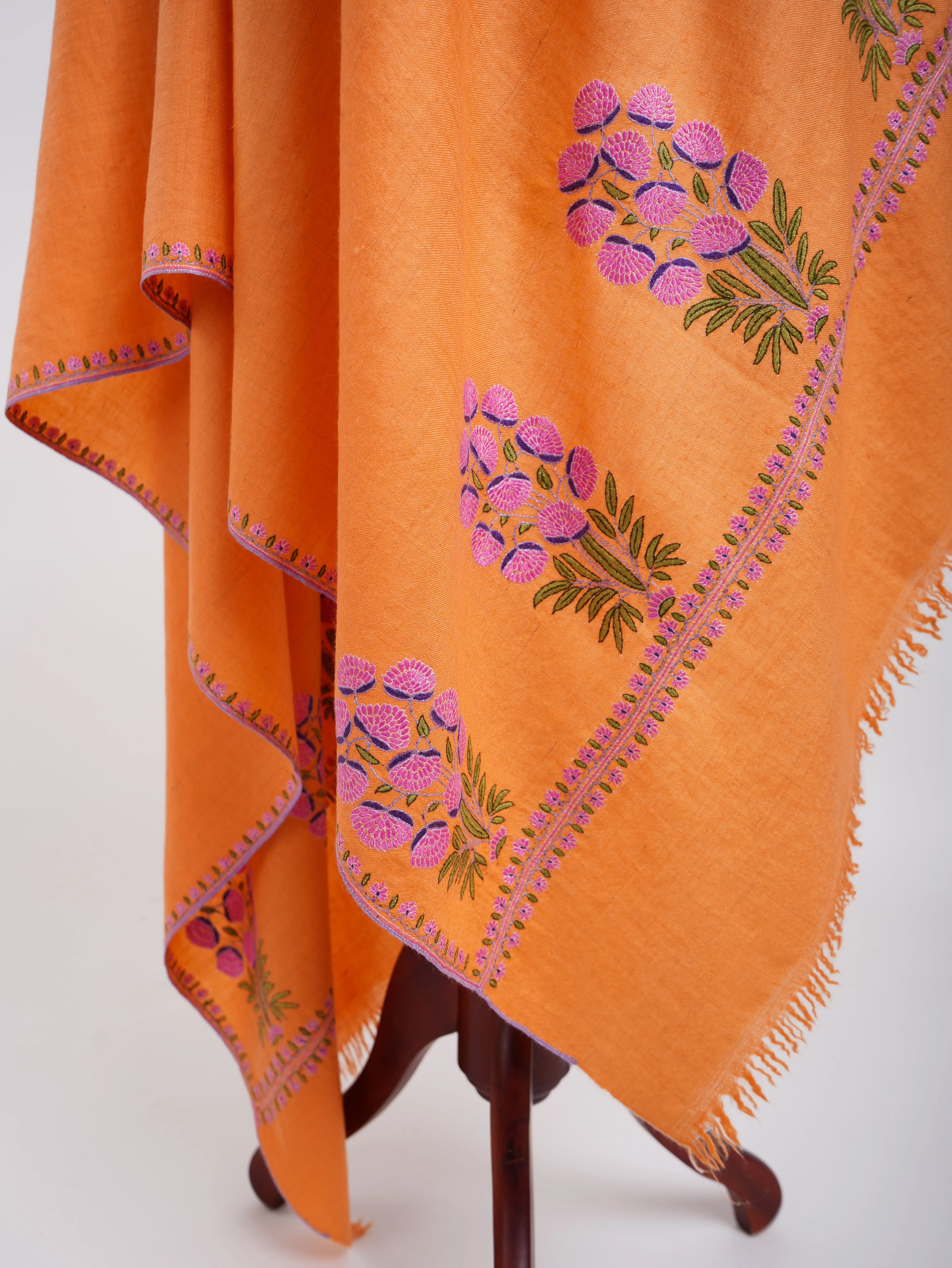 Embroidered Real Pashmina Shawl