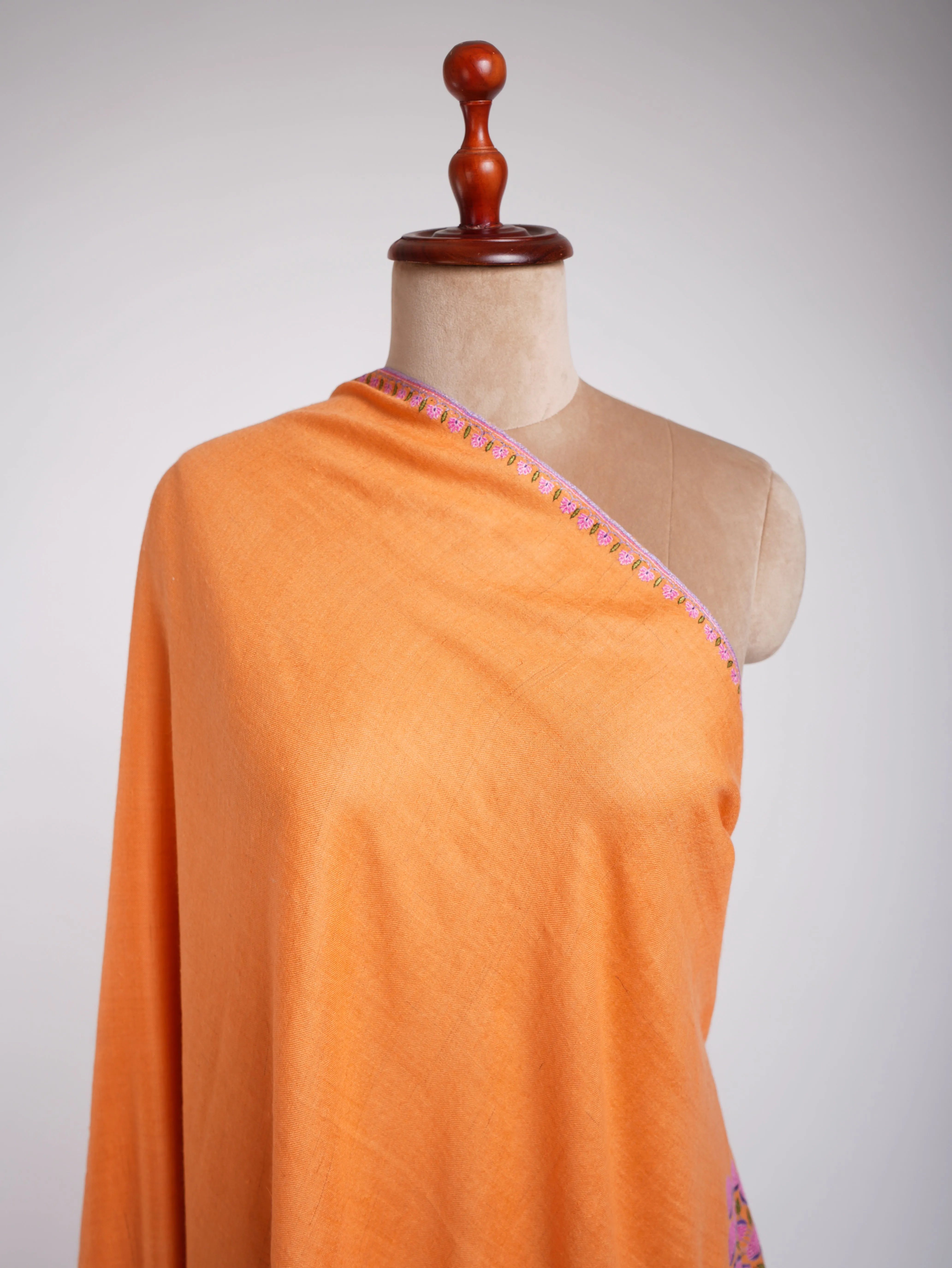 Embroidered Real Pashmina Shawl