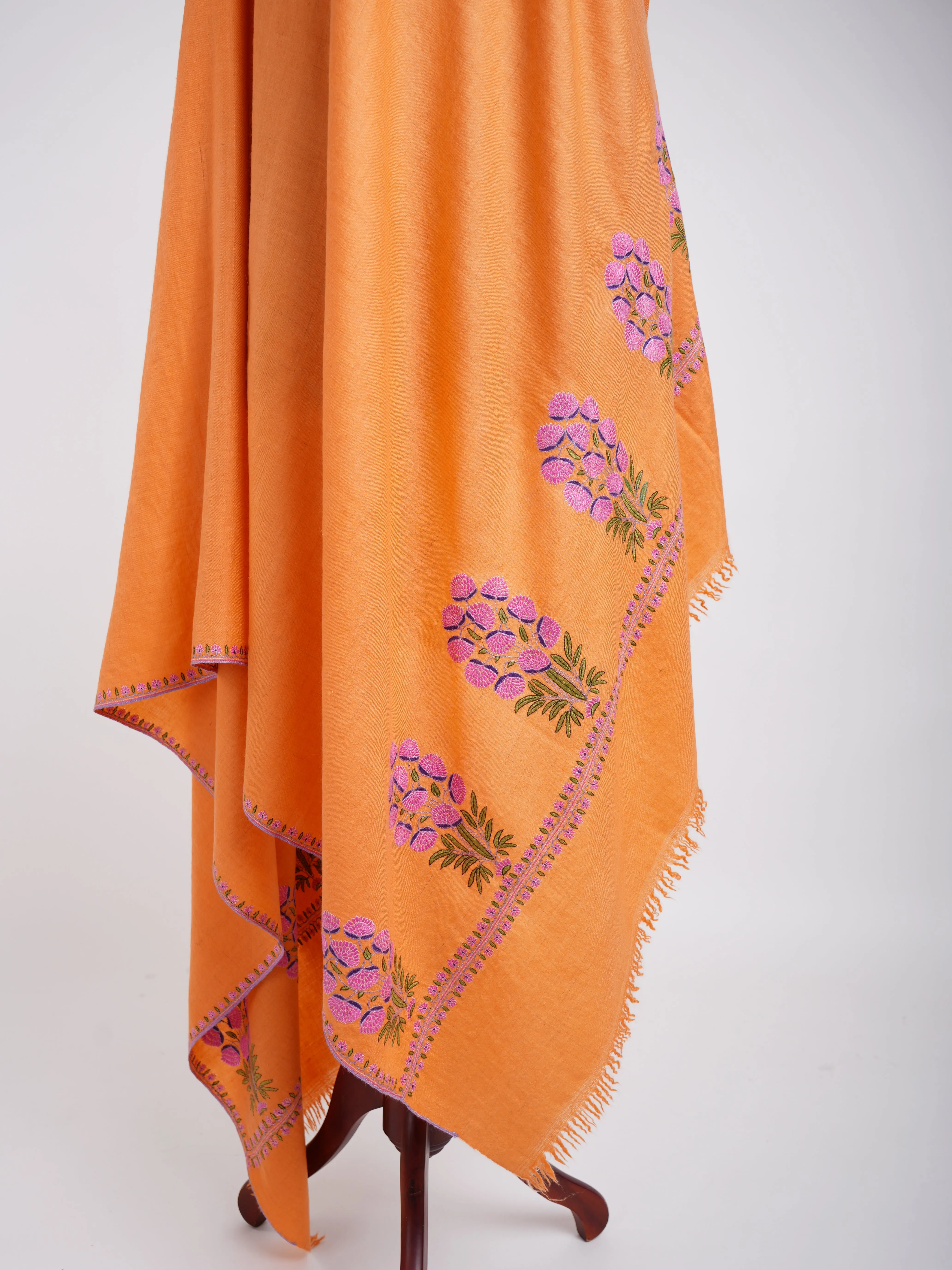 Embroidered Real Pashmina Shawl