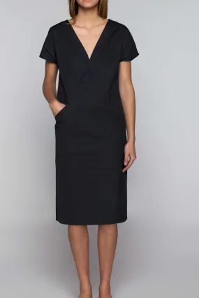 Emerson Fry V Column Dress- Washed Slate