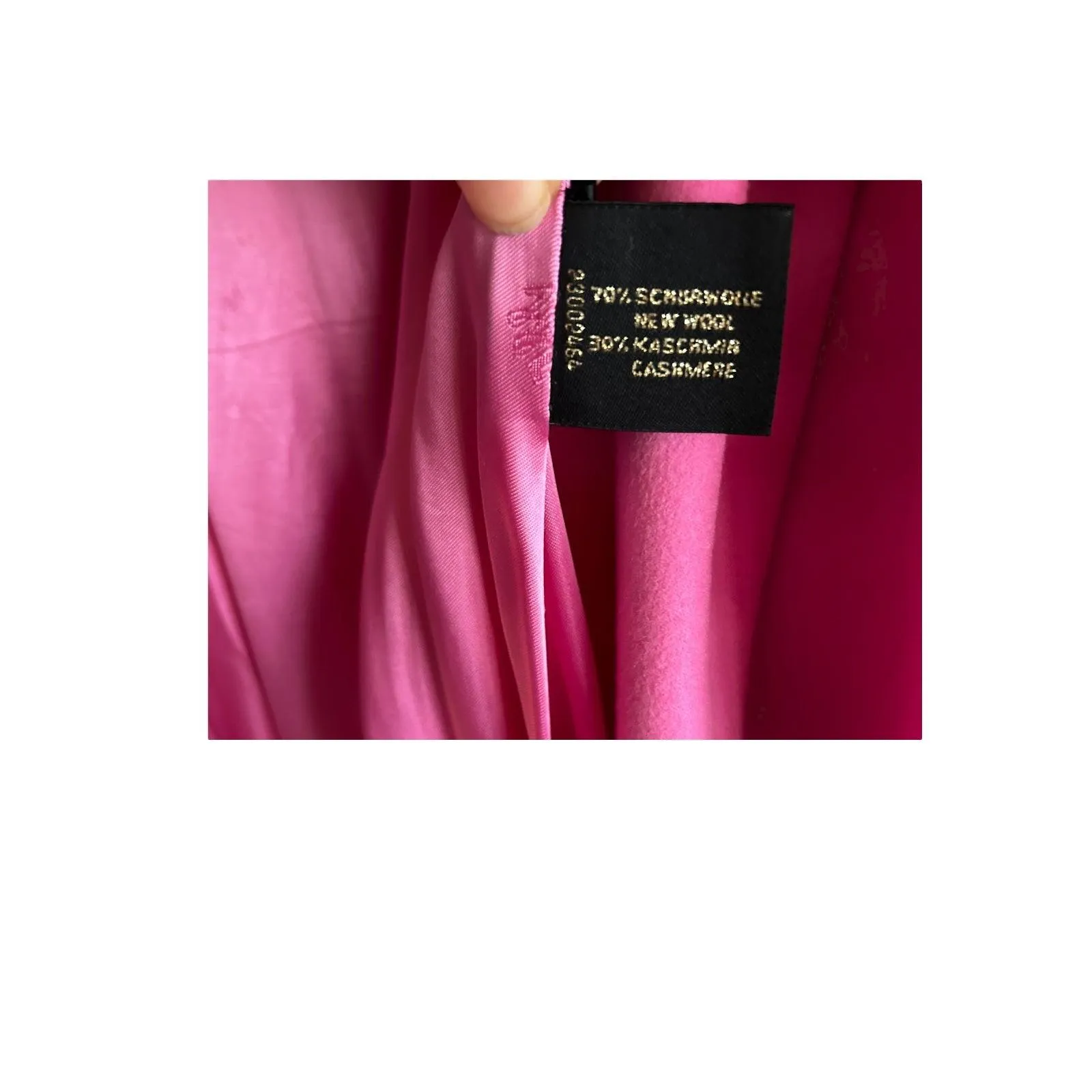 Escada Margaretha Ley Pink Swing Coat