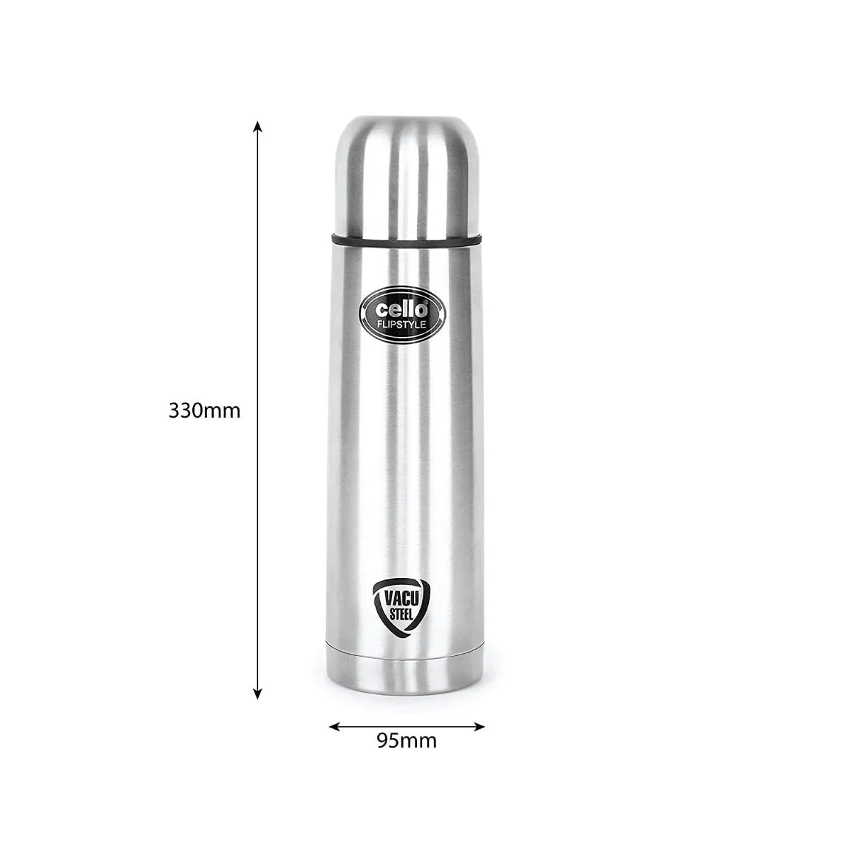 Flipstyle Flask, Vacusteel Water Bottle, 1000ml