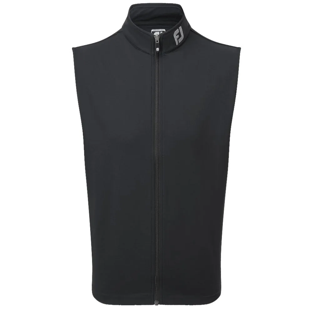 FootJoy Full-Zip Knit Vest - Black