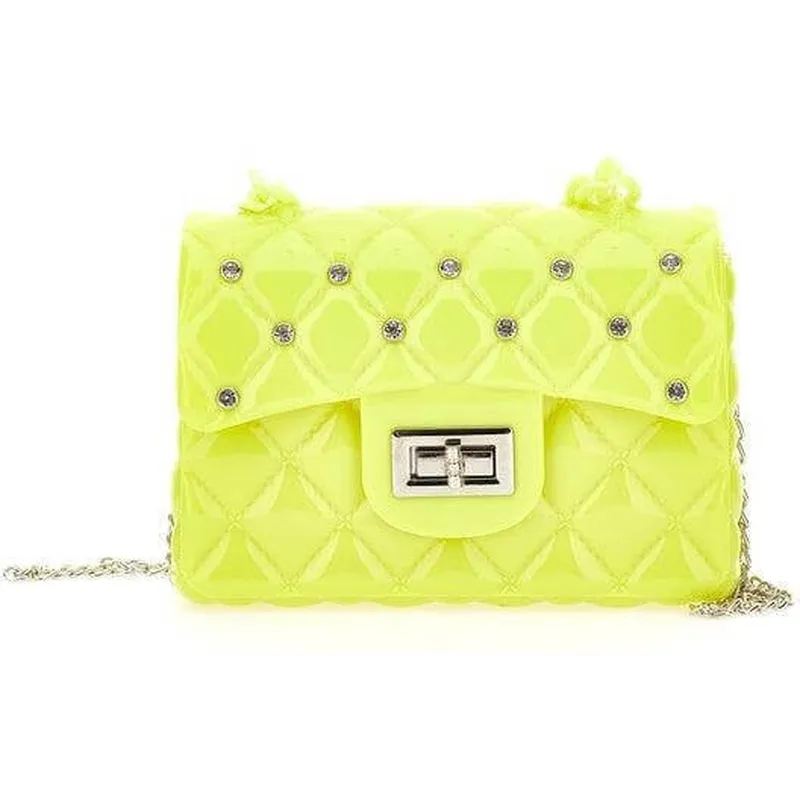 Girls Yellow Quilted Bag