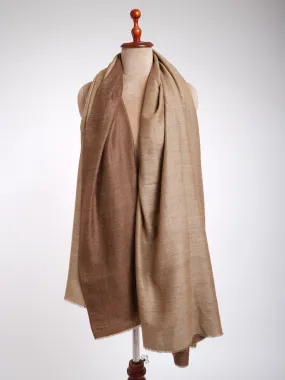 Hand Spun Macchiato Dualshade Pashmina Shawl