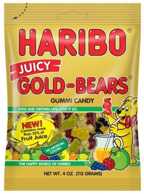 Haribo Gold Juicy Gummi Bears