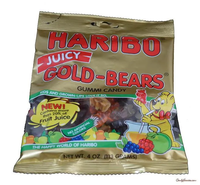 Haribo Gold Juicy Gummi Bears