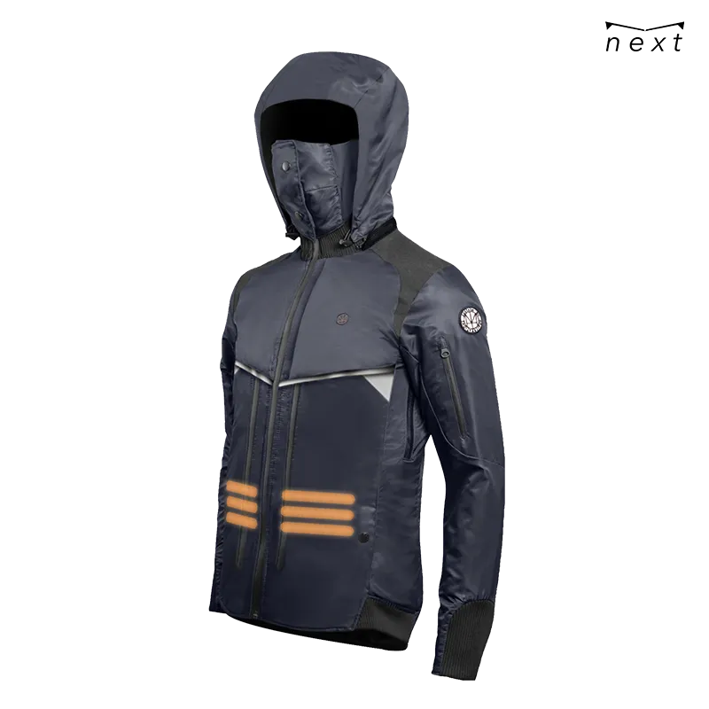 HOMI Next 2.0 Heated Jacket - Black / Navy / Green