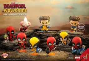 Hot Toys - CBX183 - Deadpool & Wolverine - Deadpool & Wolverine Cosbi Bobble-Head Collection (Box of 8)