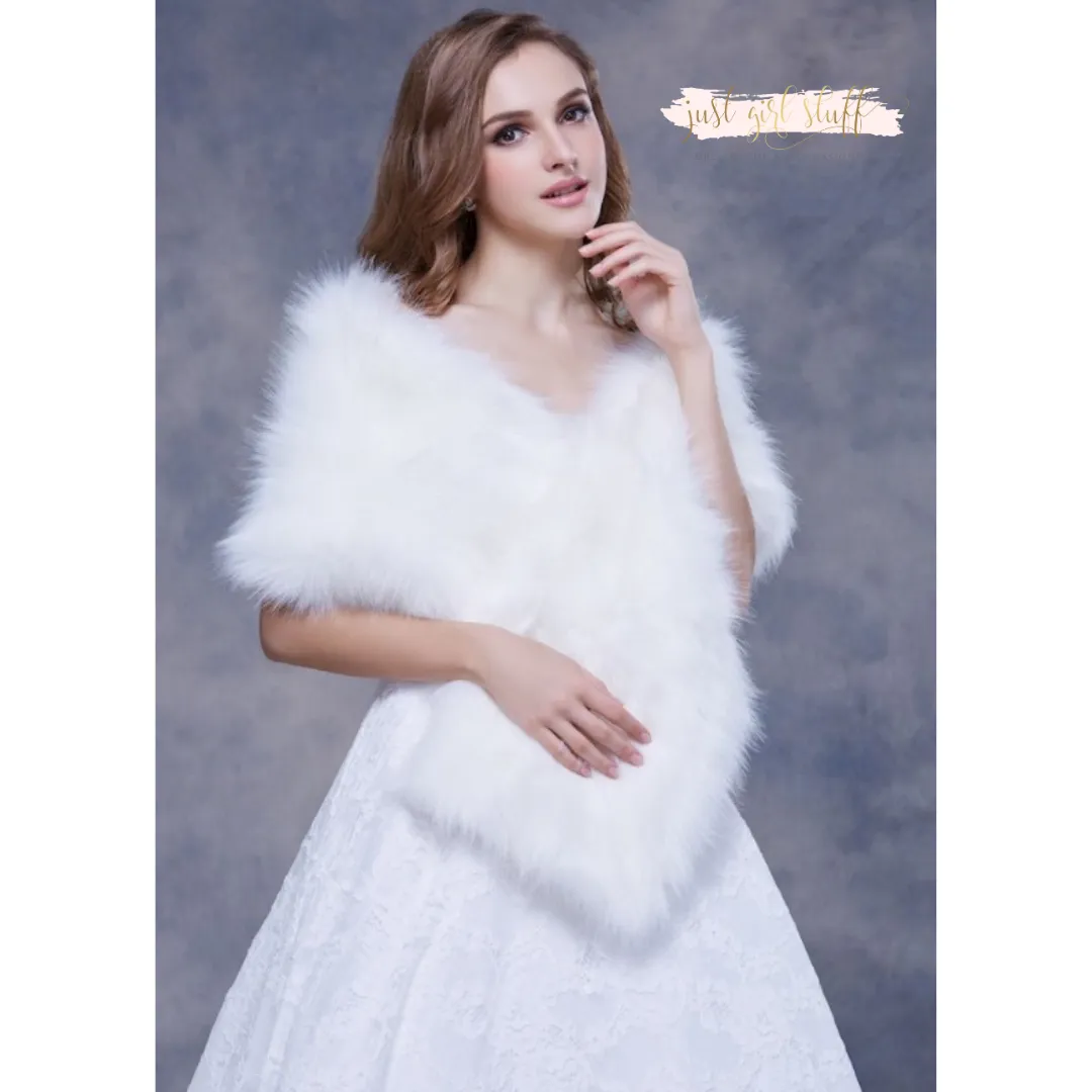 Jadore Fur Shawl #Fur001