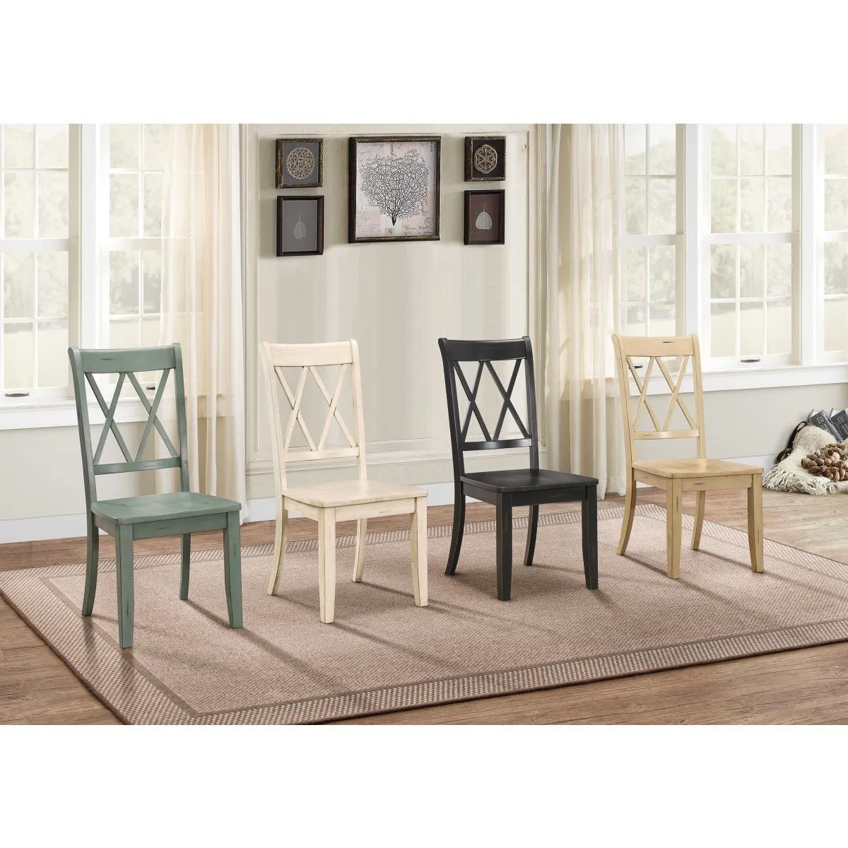 Janina Collection Dining Chair - Set of 2