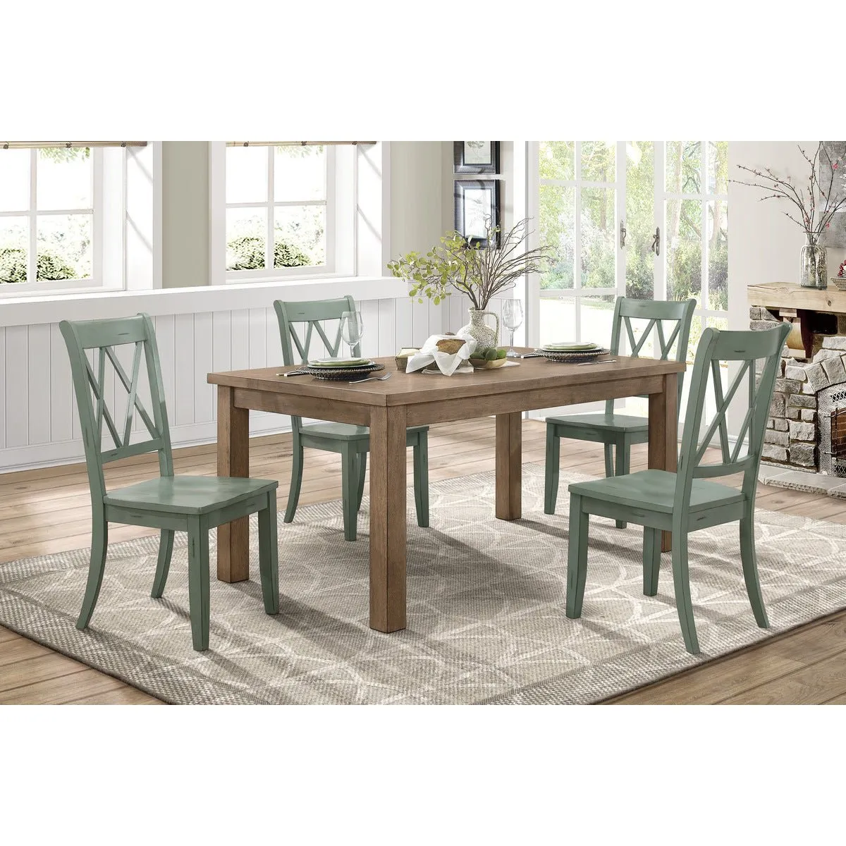 Janina Collection Dining Chair - Set of 2