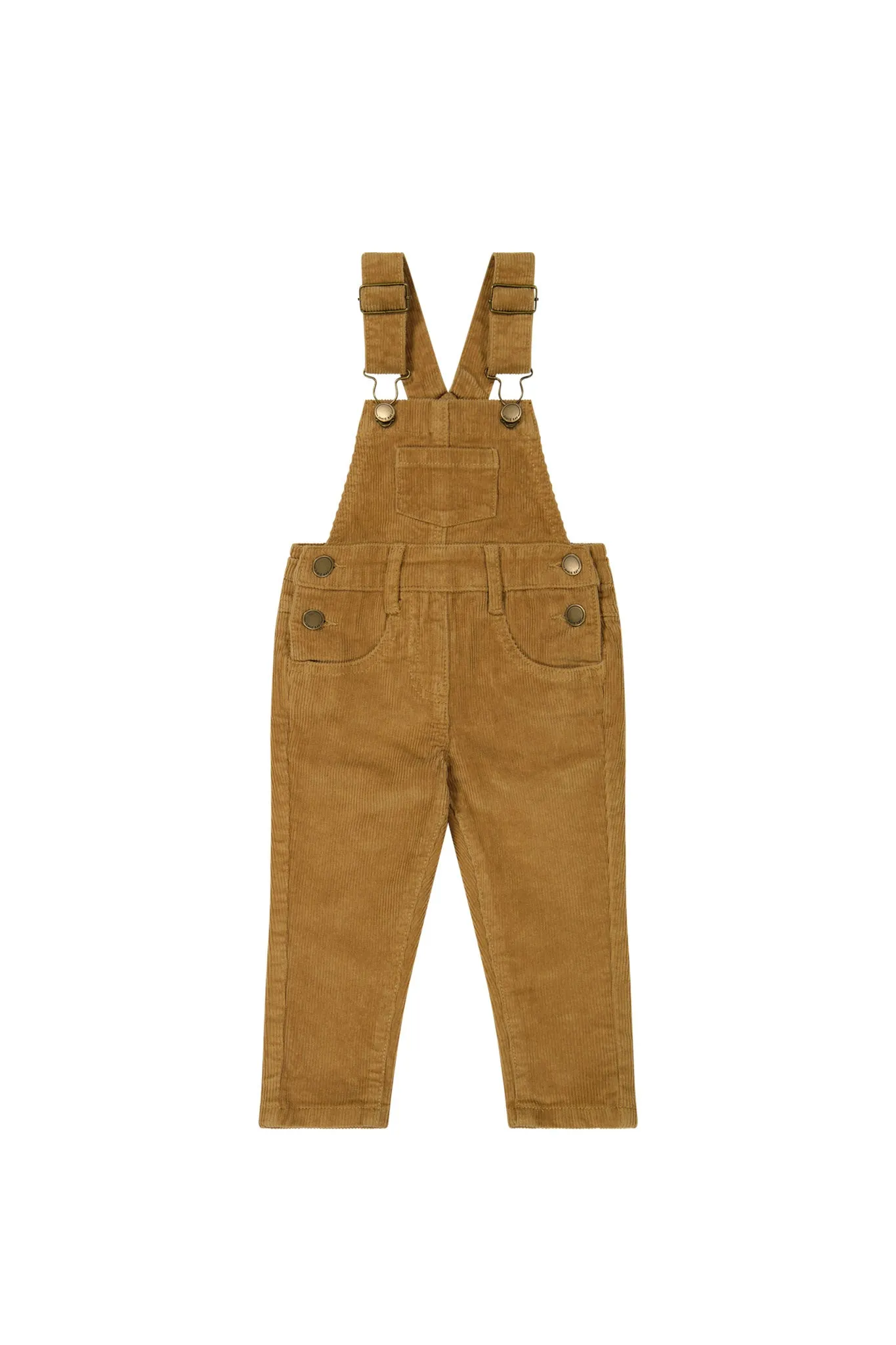 Jordie Cord Overall - Bronzed