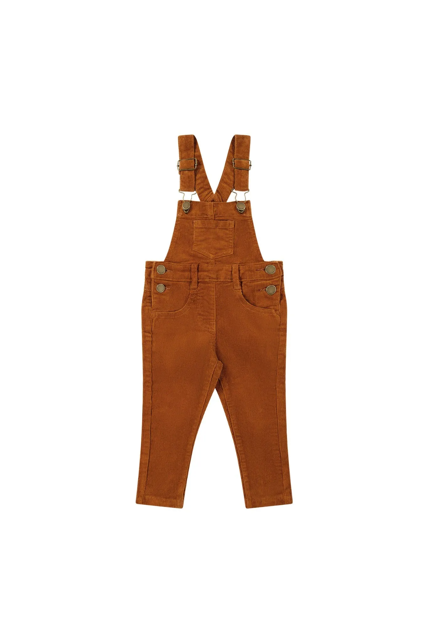 Jordie Cord Overall - Cinnamon