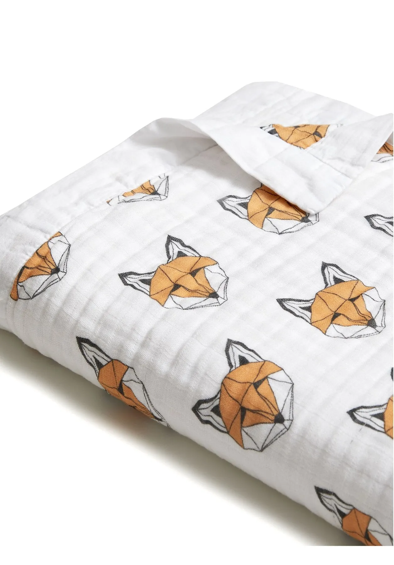 Just Call Me Fox four-layer muslin quilt