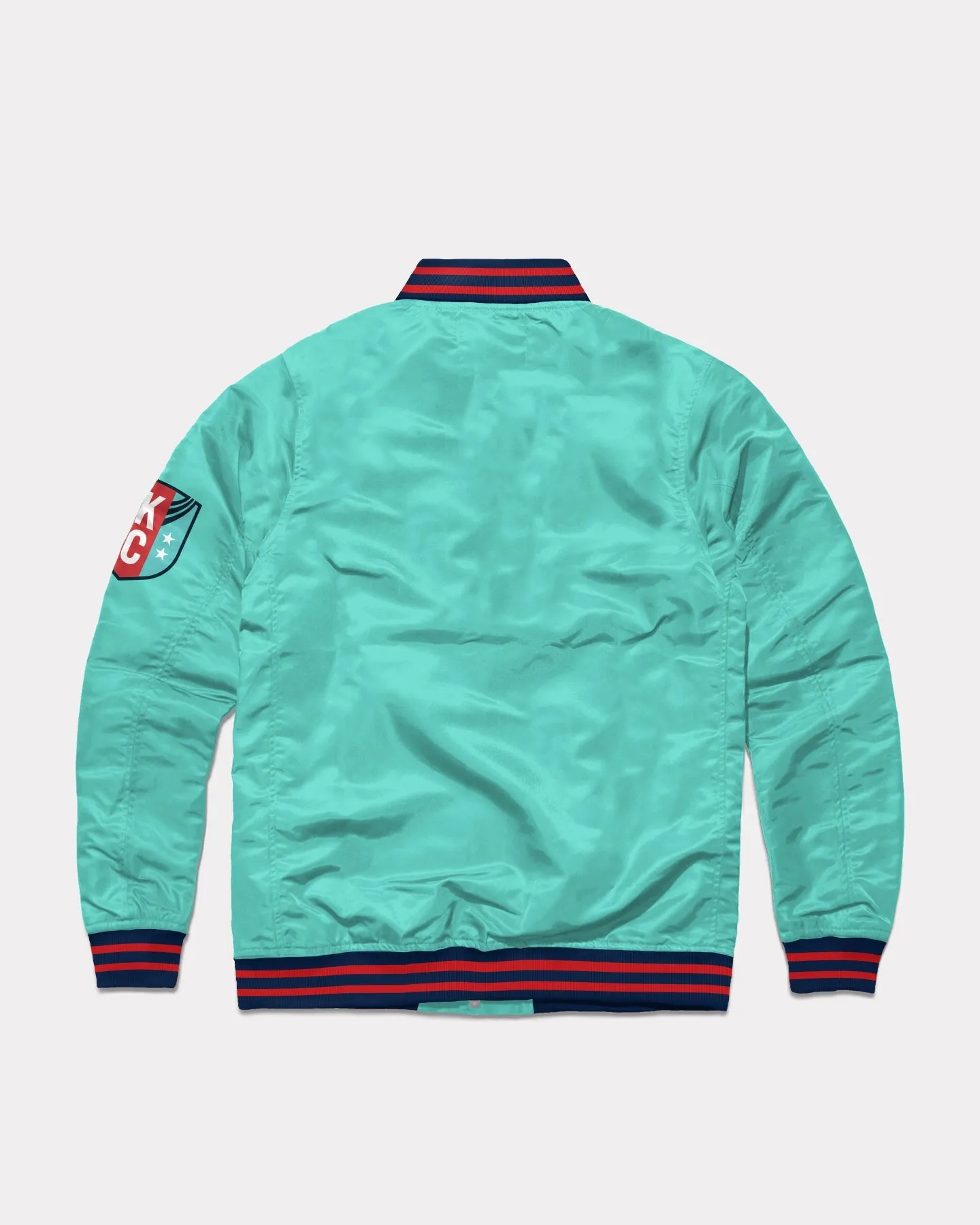 KC Current Teal Varsity Jacket