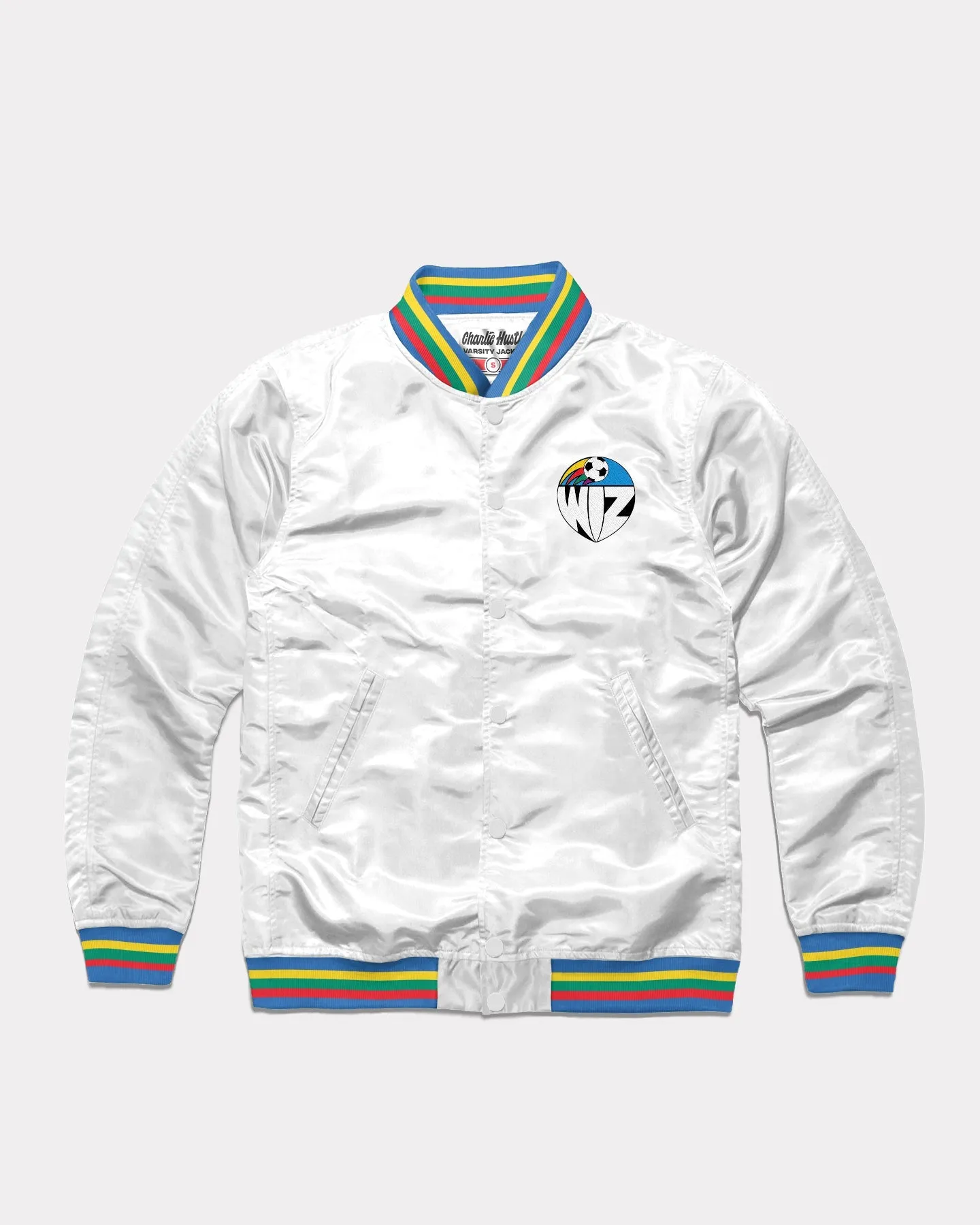 KC Wizards White Varsity Jacket