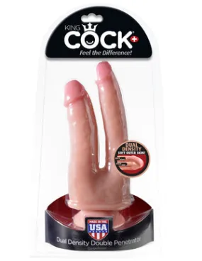 King Cock Dual Density Double Penetrator