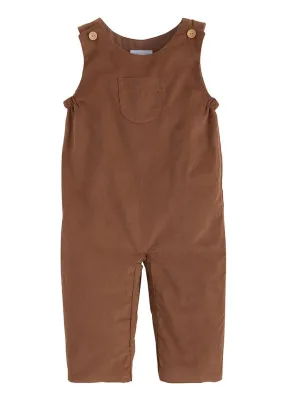 Little English Campbell Overall Chestnut Corduroy 5109