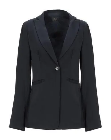 Liu •jo Women Blazer Dark blue 12 UK