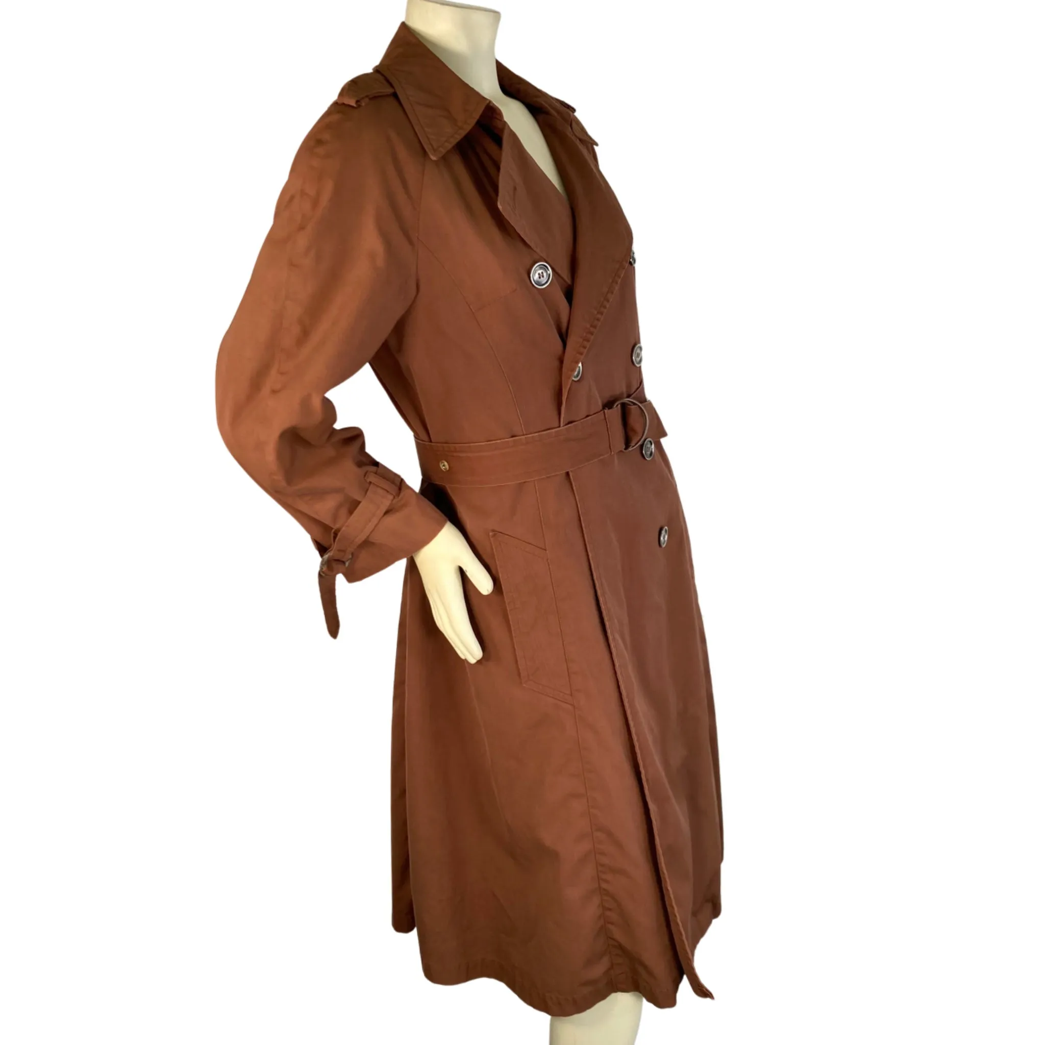 London Fog Brown Vintage Trench Coat