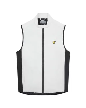 Lyle & Scott Golf Waterproof Gilet - Pebble