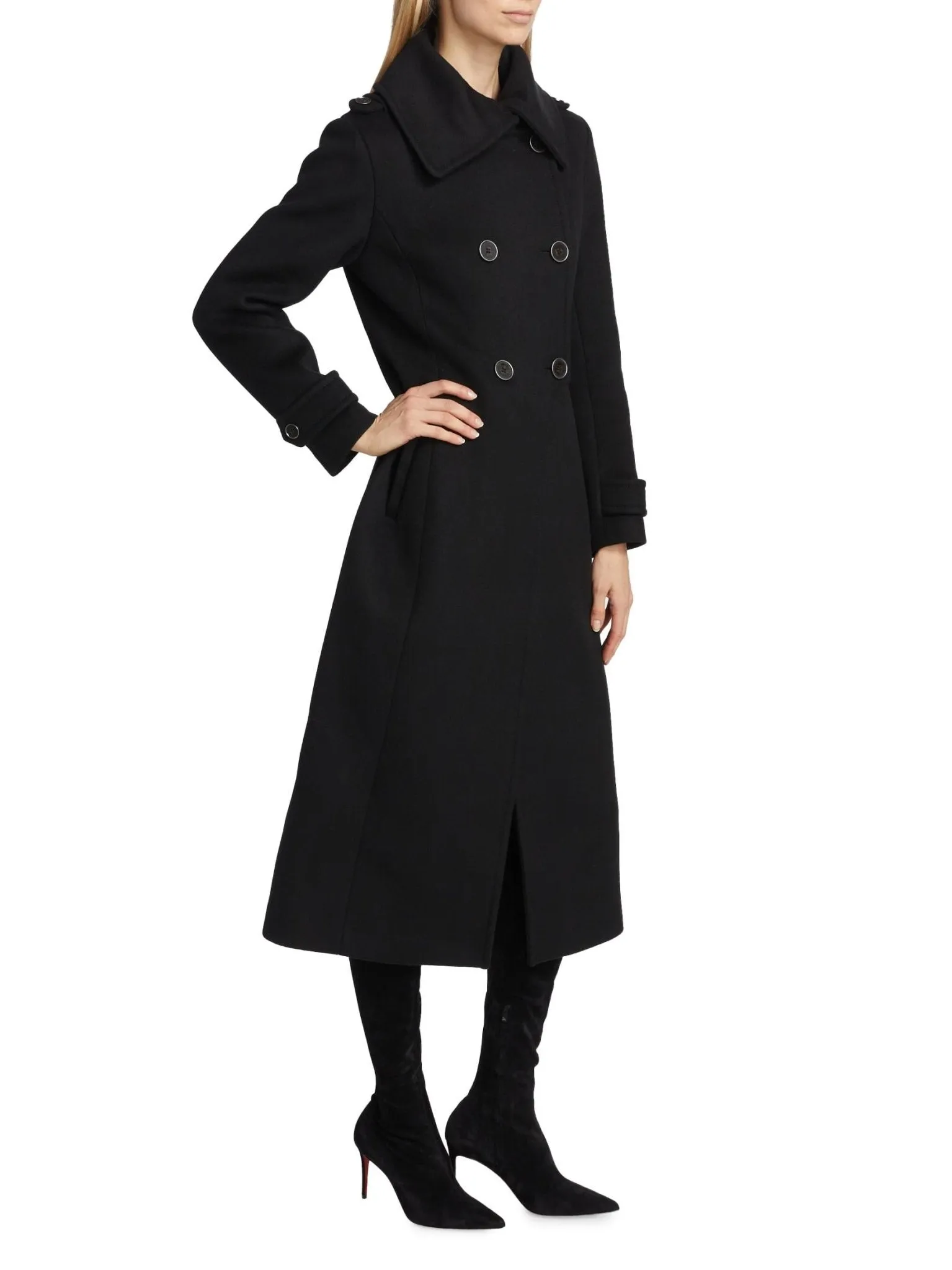 MACKAGE ELODIE-Z - double face wool tailored coat