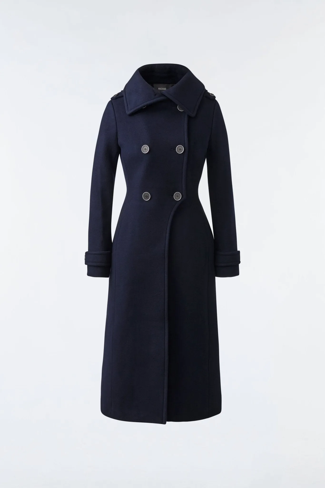 MACKAGE ELODIE-Z - double face wool tailored coat