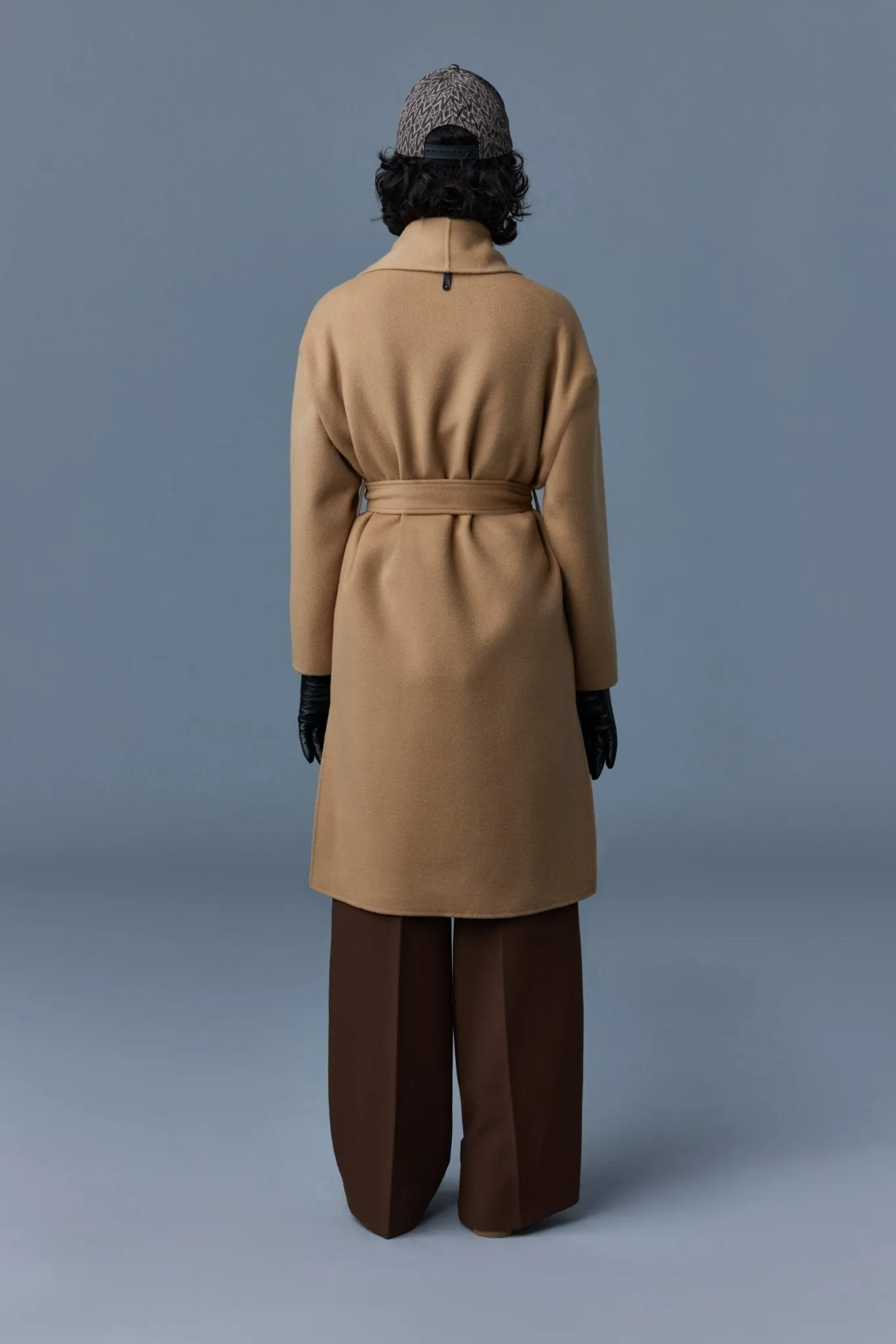 MACKAGE THALIA - Double-Face Wool Robe Coat