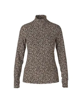 Marc Cain Leo Print Turtleneck