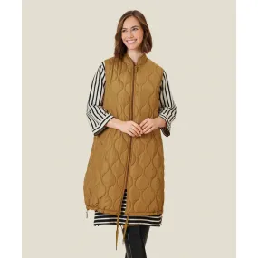 Masai Tenna Gilet in Mustard