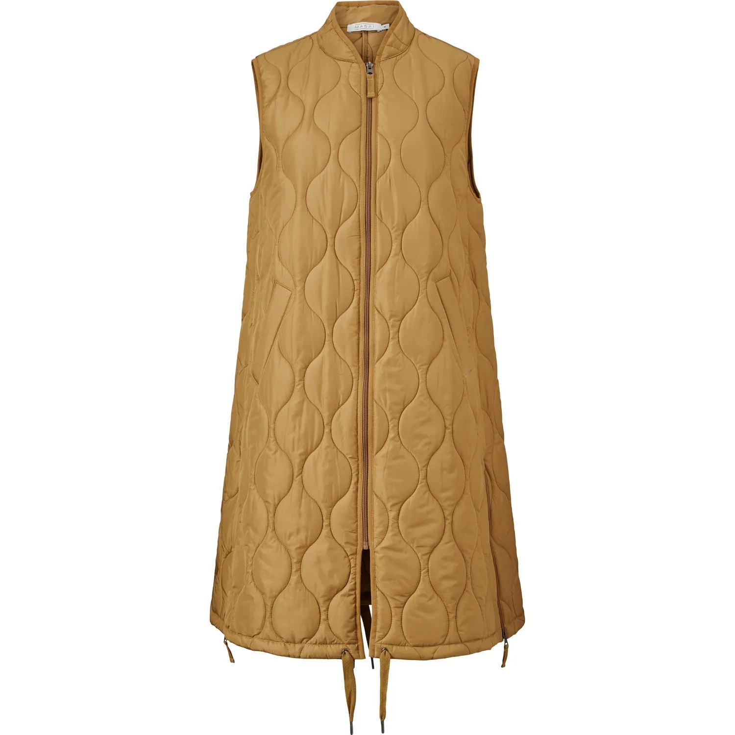 Masai Tenna Gilet in Mustard