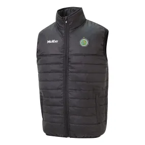 Mc Keever The Association of Irish Celtic Supporters Clubs Core 22 Padded Gilet - Adult - Black