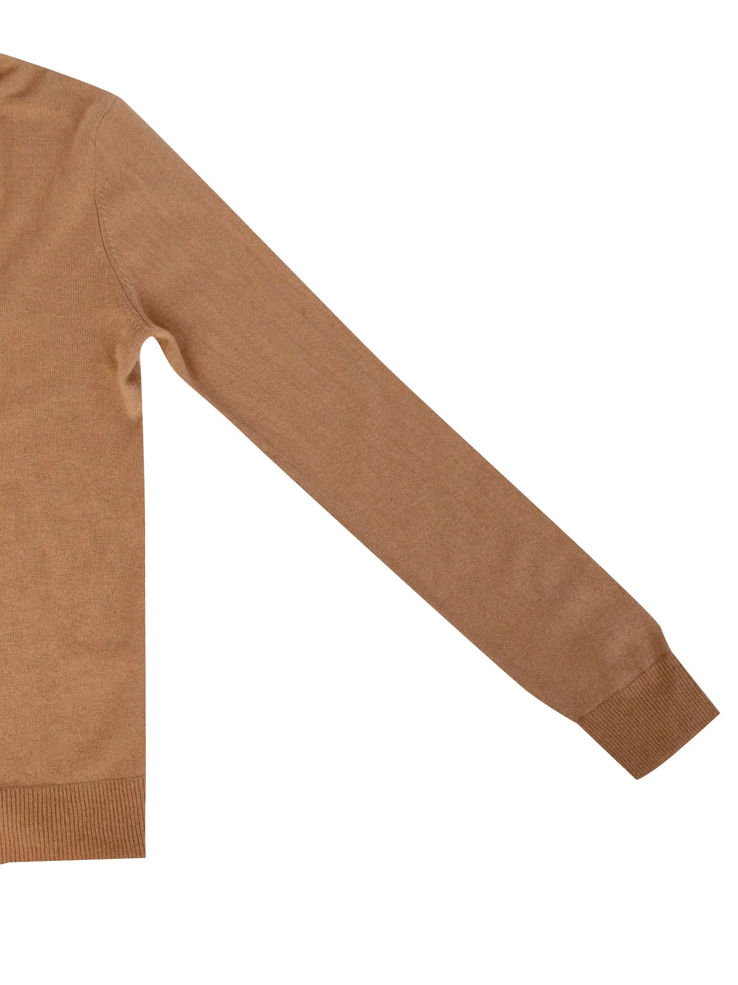 Men Turtleneck Sweater_Camel