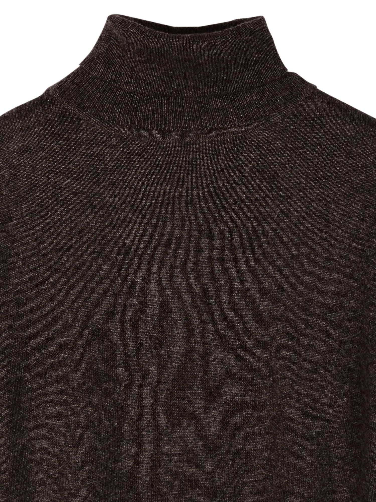 Men Turtleneck Sweater_Cocoa Brown