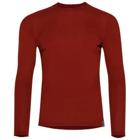 Mens IsoSoft 180 Long Sleeve Crew (Burnt Orange)