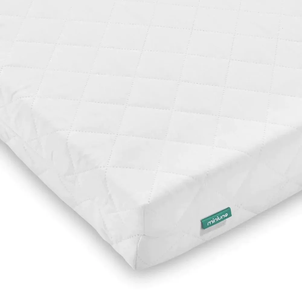 MiniUno Hypoallergenic Microfibre Pocket Spring Mattress - Cot Bed