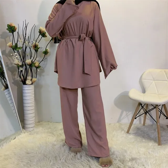 Muslim Long Wide Leg Pants