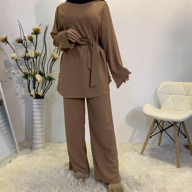 Muslim Long Wide Leg Pants