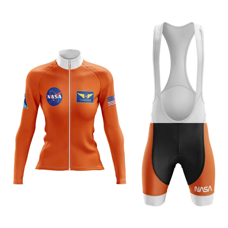 NASA Commander Aero Cycling Kit (Orange)