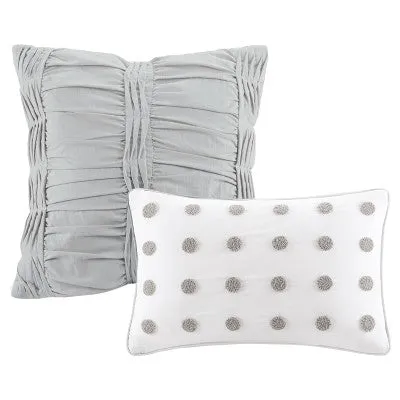 New - Ivory Kay Comforter Set (Full/Queen)