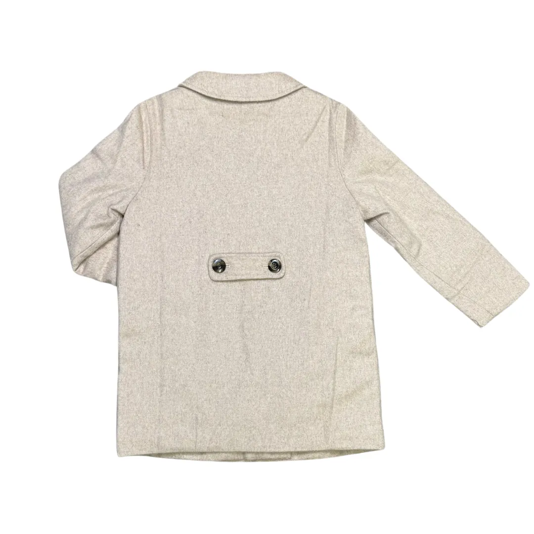 Oat Double Breasted Kids Coat