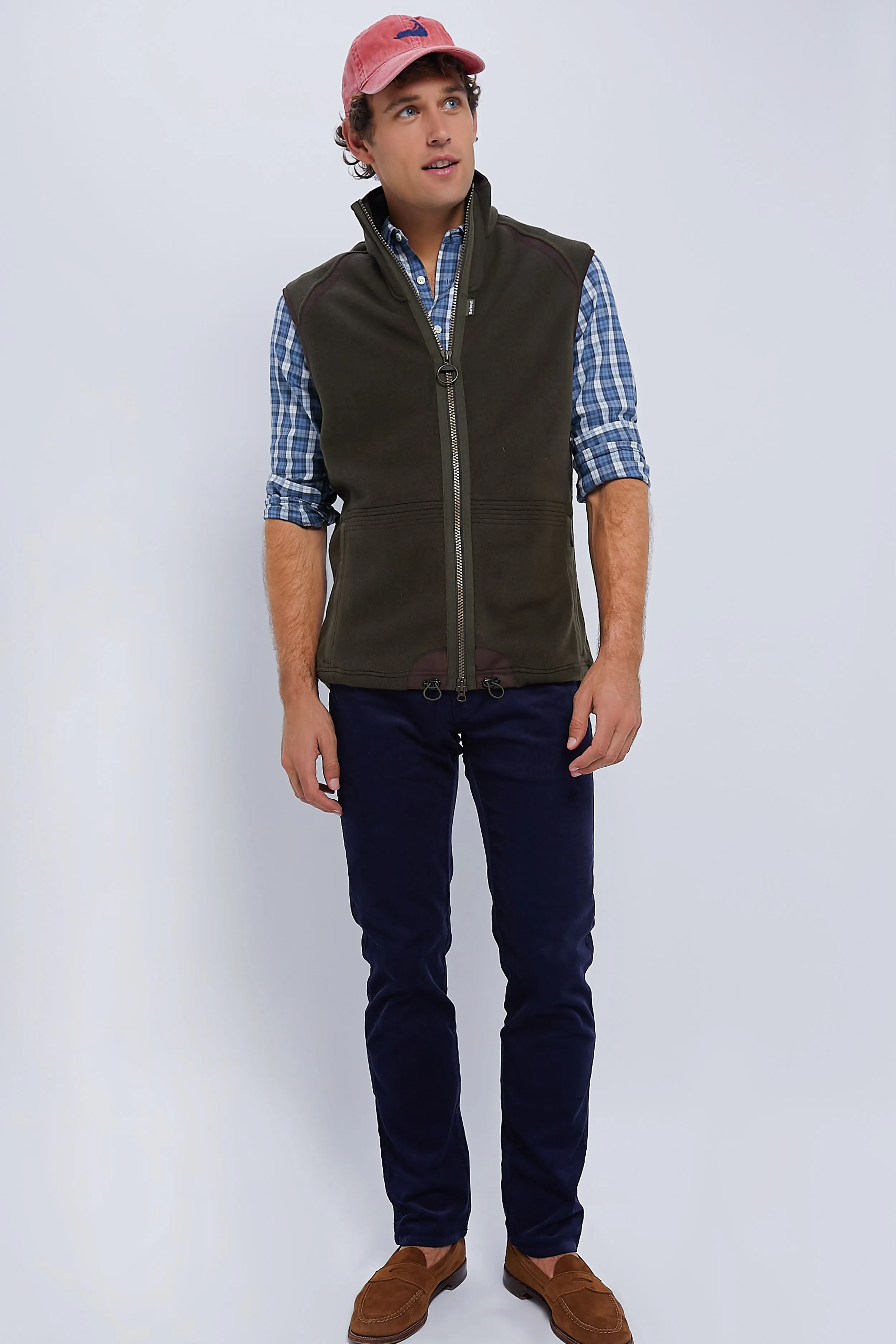 Olive Langdale Fleece Gilet