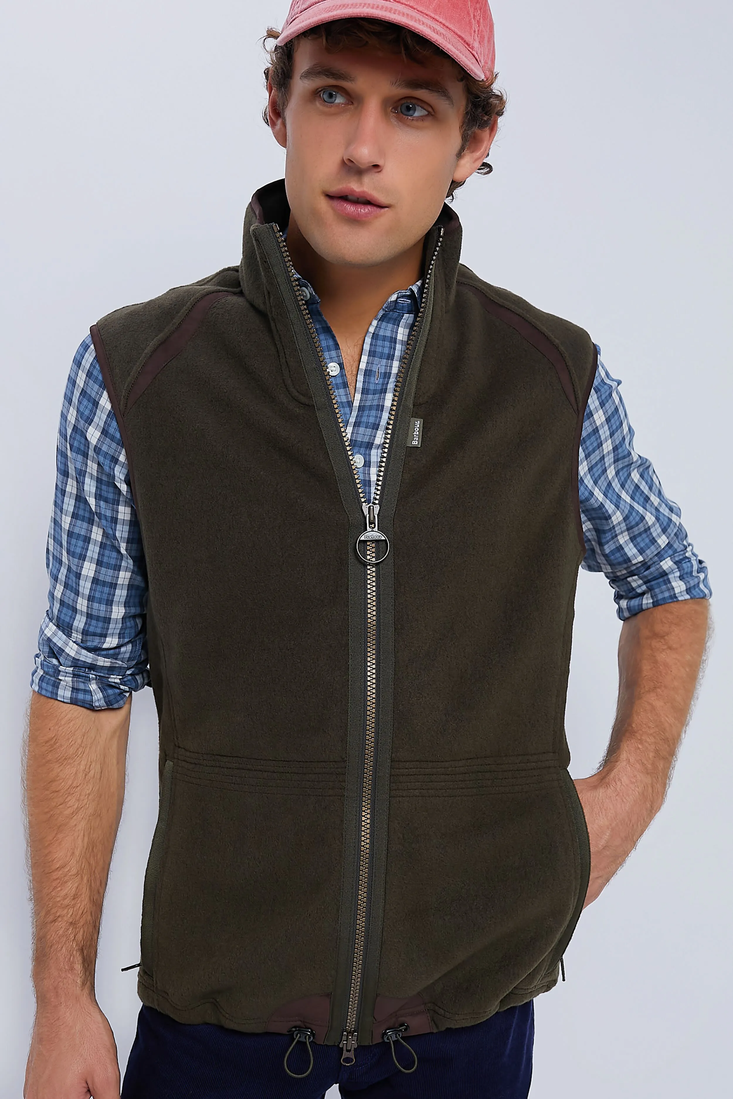 Olive Langdale Fleece Gilet