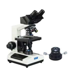 OMAX 40X-2500X Built-in 3MP Digital Camera Dry Darkfield Compound LED Microscope