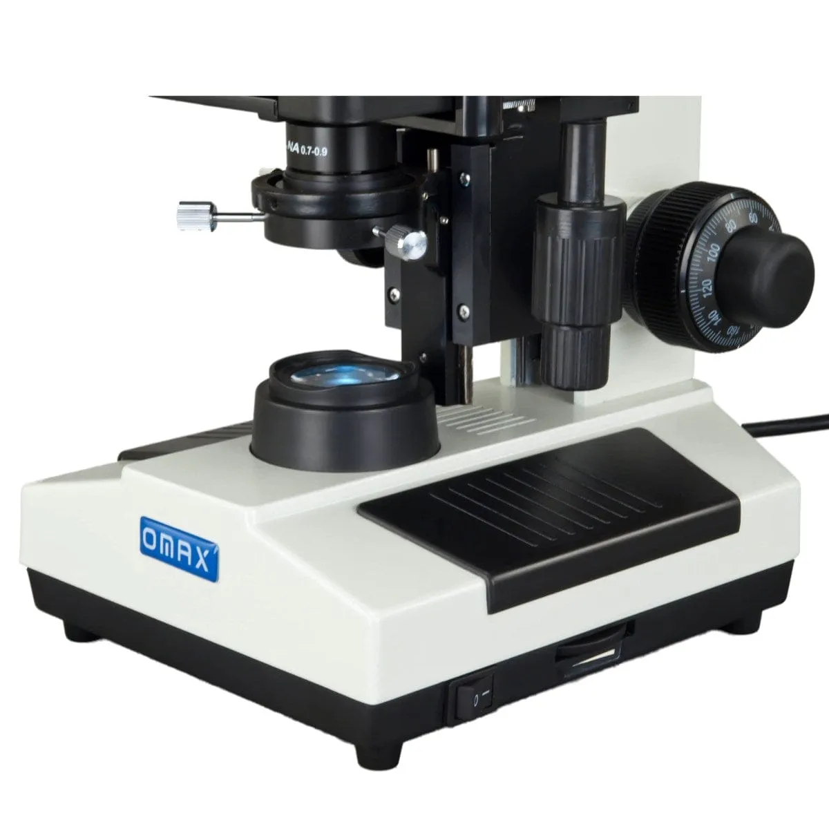 OMAX 40X-2500X Built-in 3MP Digital Camera Dry Darkfield Compound LED Microscope