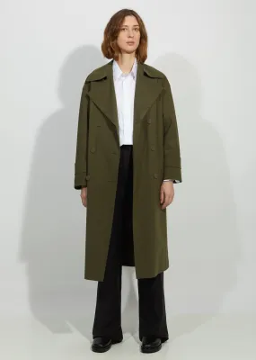 Oversized Light Trench Coat