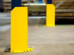 Pallet Racking Leg Protectors - Steel or Impact Resistant Hard Plastic Available