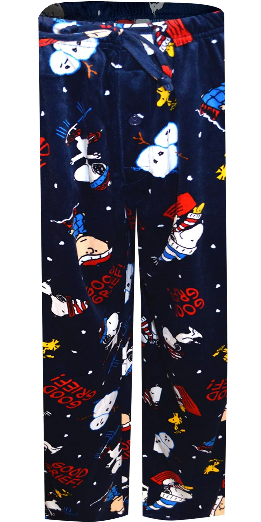 Peanuts Charlie Brown Winter Fun Silky Fleece Loungepant